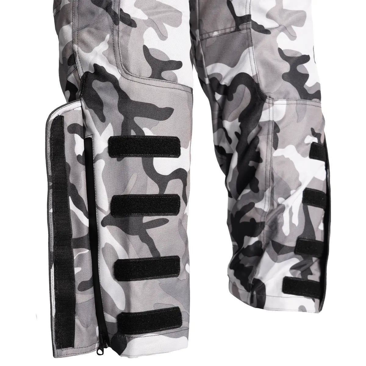 Calça Streetfighter camuflada impermeável com proteções C.E.
