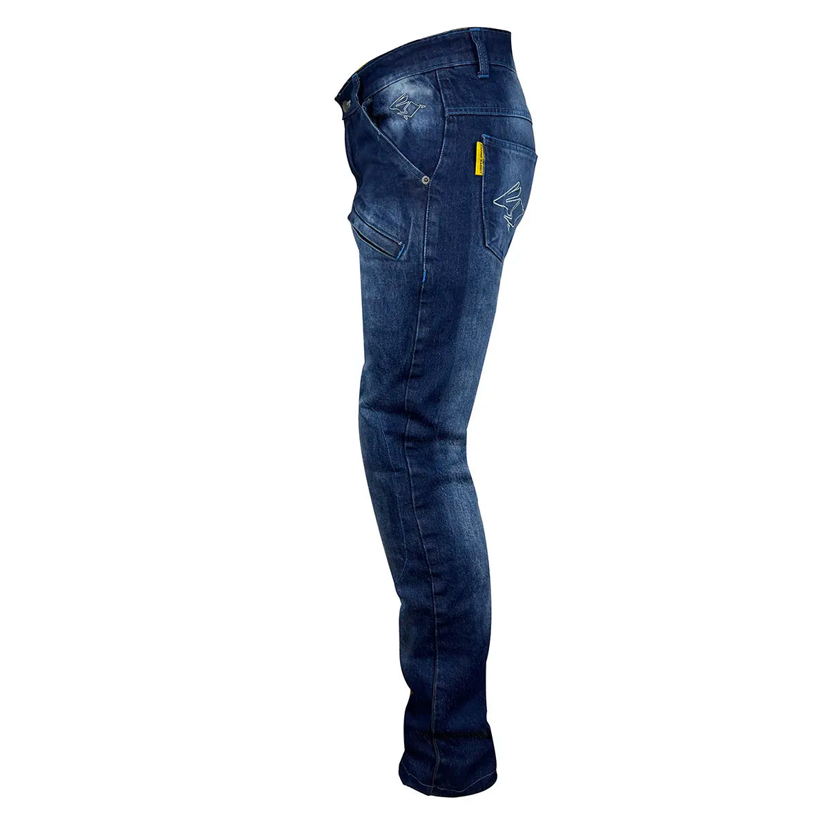 Calça Jeans Motociclista Racing Rabbit com Proteções Internas Speed Two