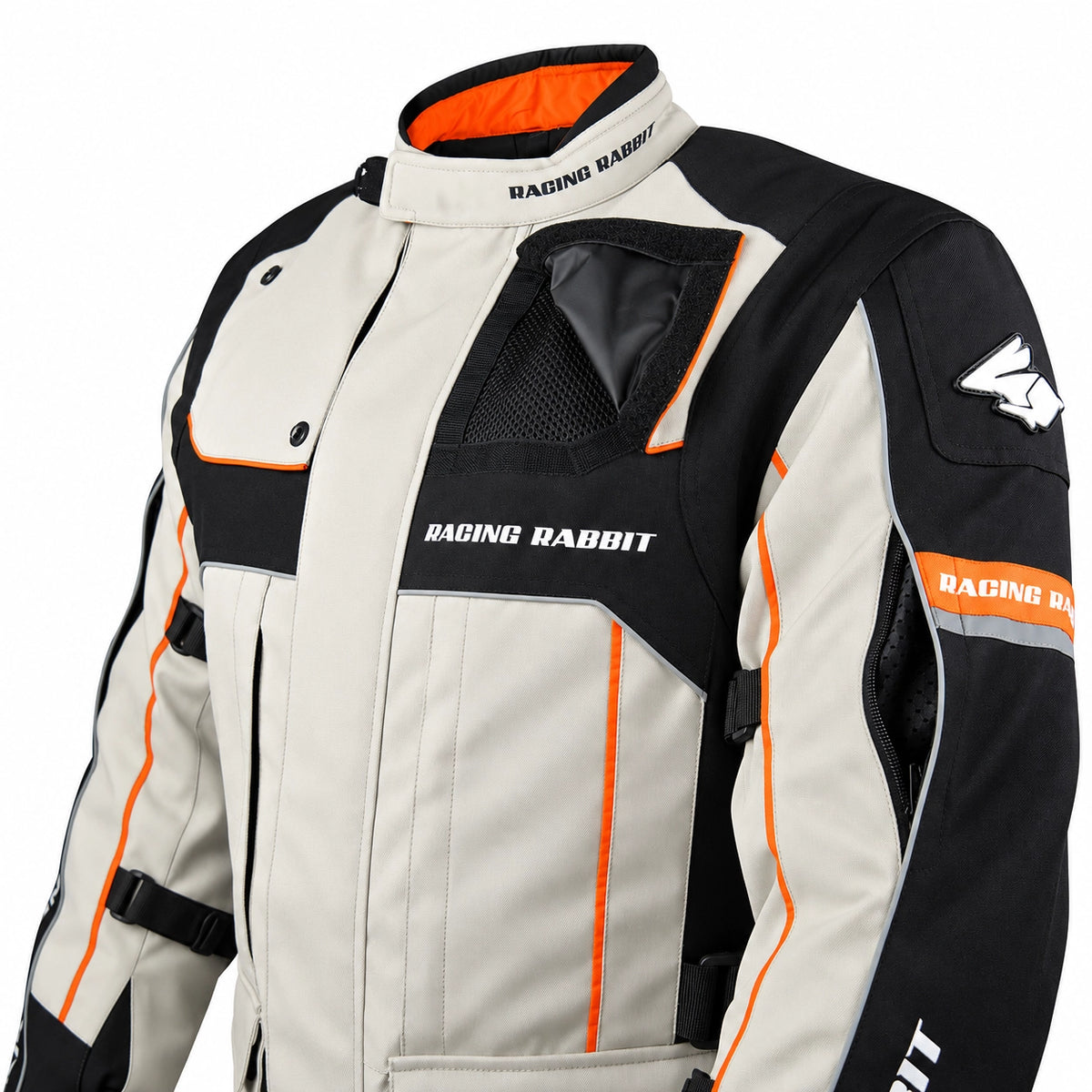 Jaqueta Motociclista Racing Rabbit DAKAR PLUS - BEGE