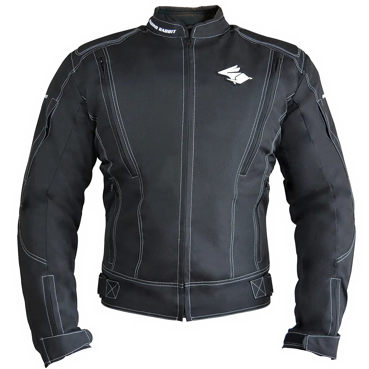 Jaqueta Racing Rabbit impermeável modelo All Black, cor preta, com forro térmico removível, proteções certificadas C.E nos ombros, cotovelos e costas, detalhes refletivos para maior segurança em baixa visibilidade, design moderno e funcional, ideal para motociclistas em todas as condições climáticas. Jaqueta Motoqueiro
Jaqueta Motociclista
Jaqueta Moto
Jaqueta para Andar de Moto
Jaqueta Pilotagem de Moto
Jaqueta Impermeável Moto
Jaqueta Prova Agua Moto
Jaqueta Proteção Moto
Jaqueta Ventilada Moto
Blusa Moto