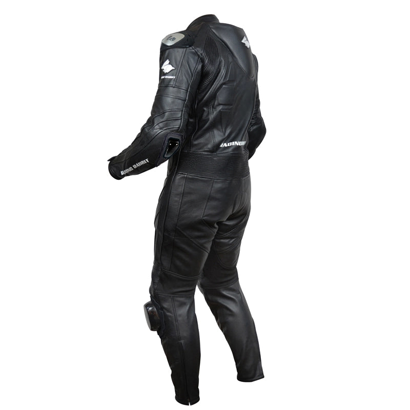 Macacão TT Pro de couro com sliders e proteções C.E.