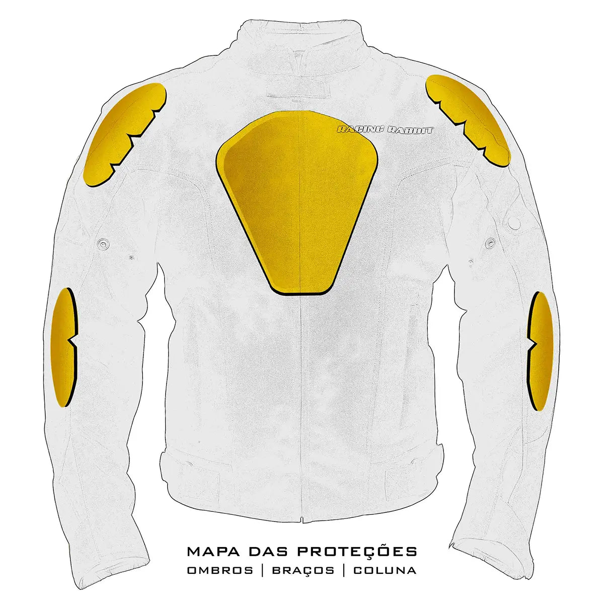 Jaqueta XROAD ventilada e impermeável com proteções C.E.