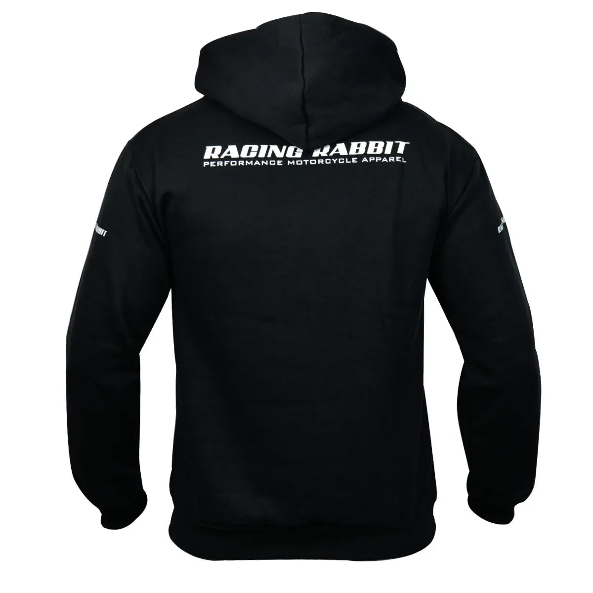 Moletom Motociclista Racing Rabbit, cor preto com detalhes em Roxo, modelo Purple Haze, Inverno