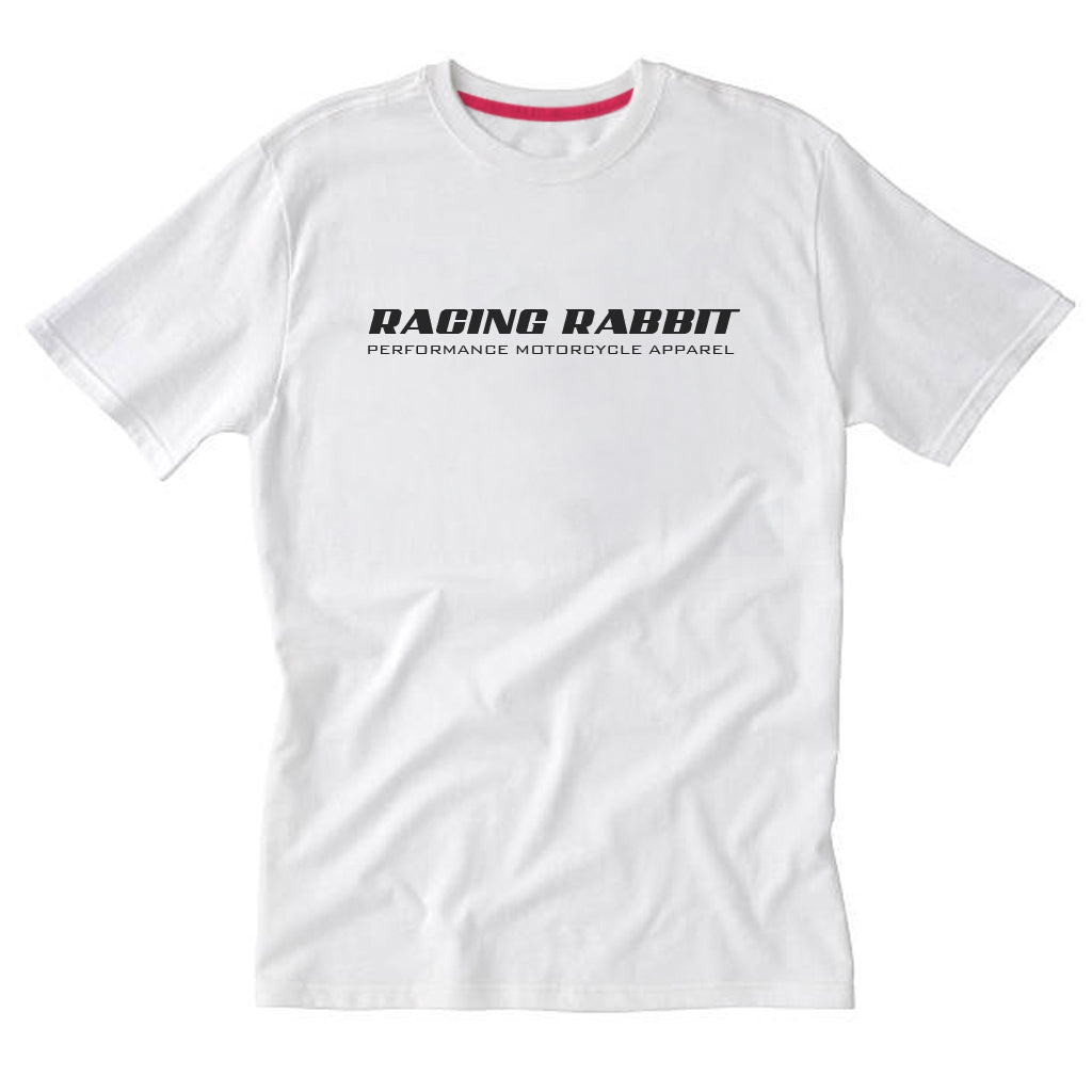 Camiseta Motociclista Team  Racing Rabbit Frente  Masculina