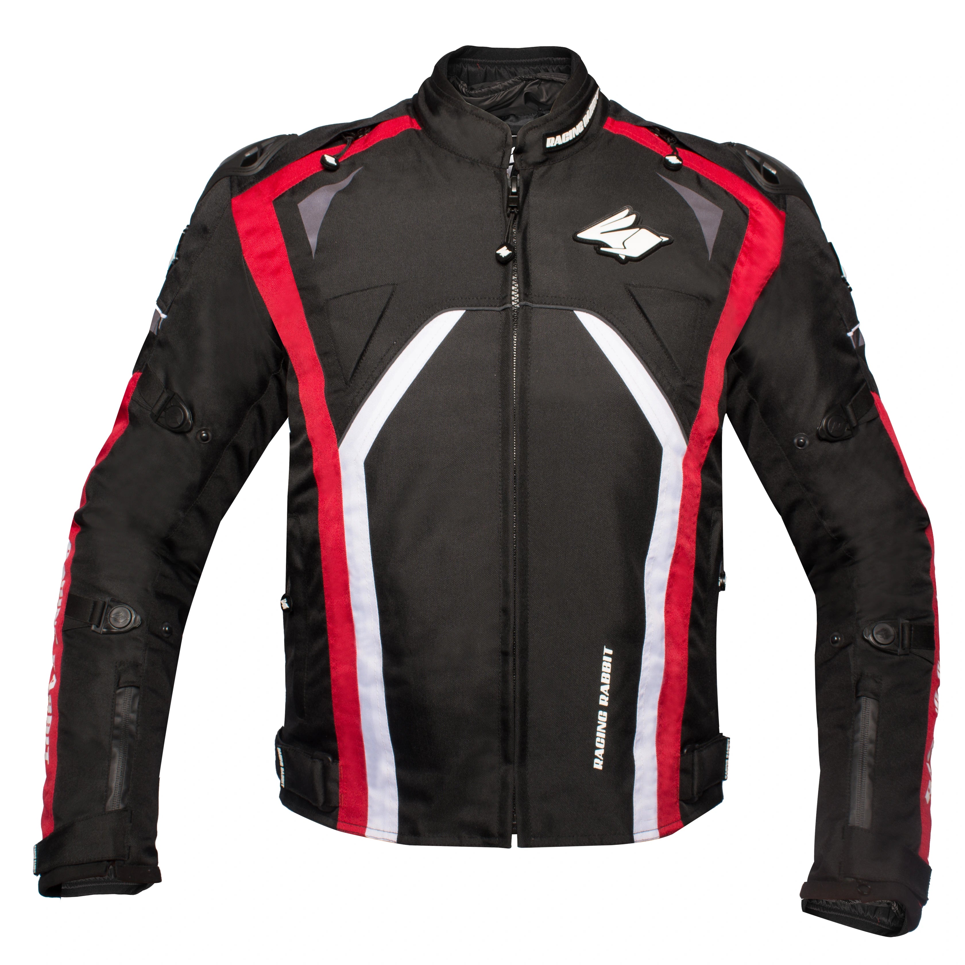 Jaqueta Racing Rabbit Hawker Pro  Motociclista com Proteção Interna, Impermeável, Esportiva, cupim,  masculina, Vermelha Jaqueta Motoqueiro

