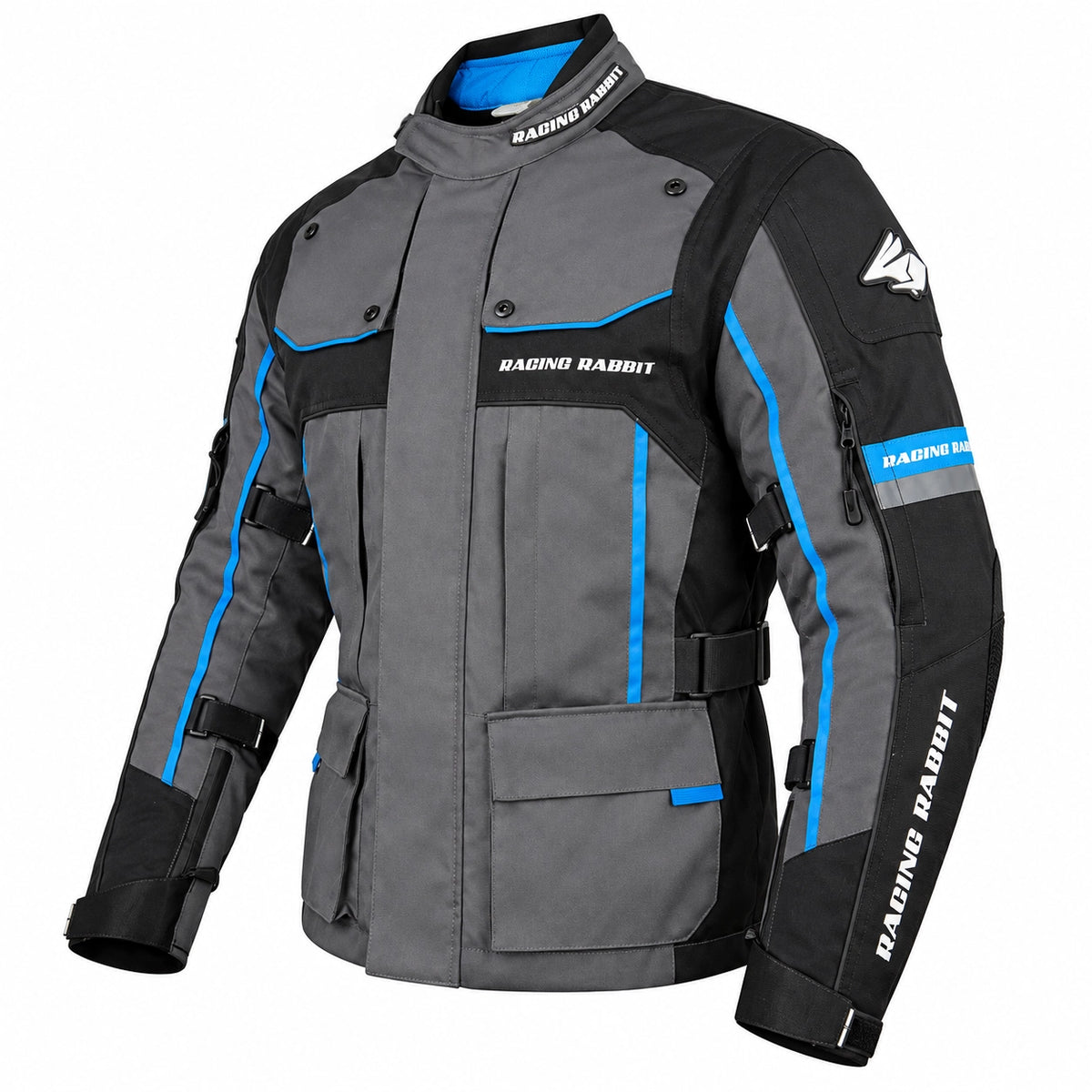 Jaqueta Motociclista Racing Rabbit DAKAR PLUS - CINZA