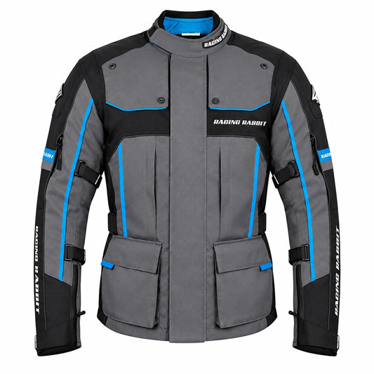 Jaqueta Motociclista Racing Rabbit DAKAR PLUS - CINZA