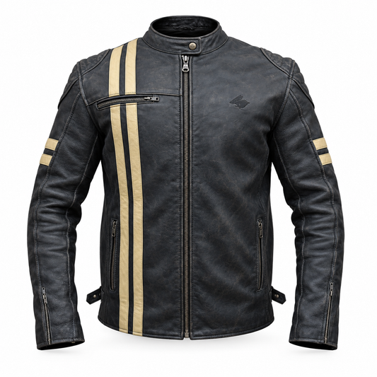 Jaqueta Motociclista Old School Racing Rabbit 