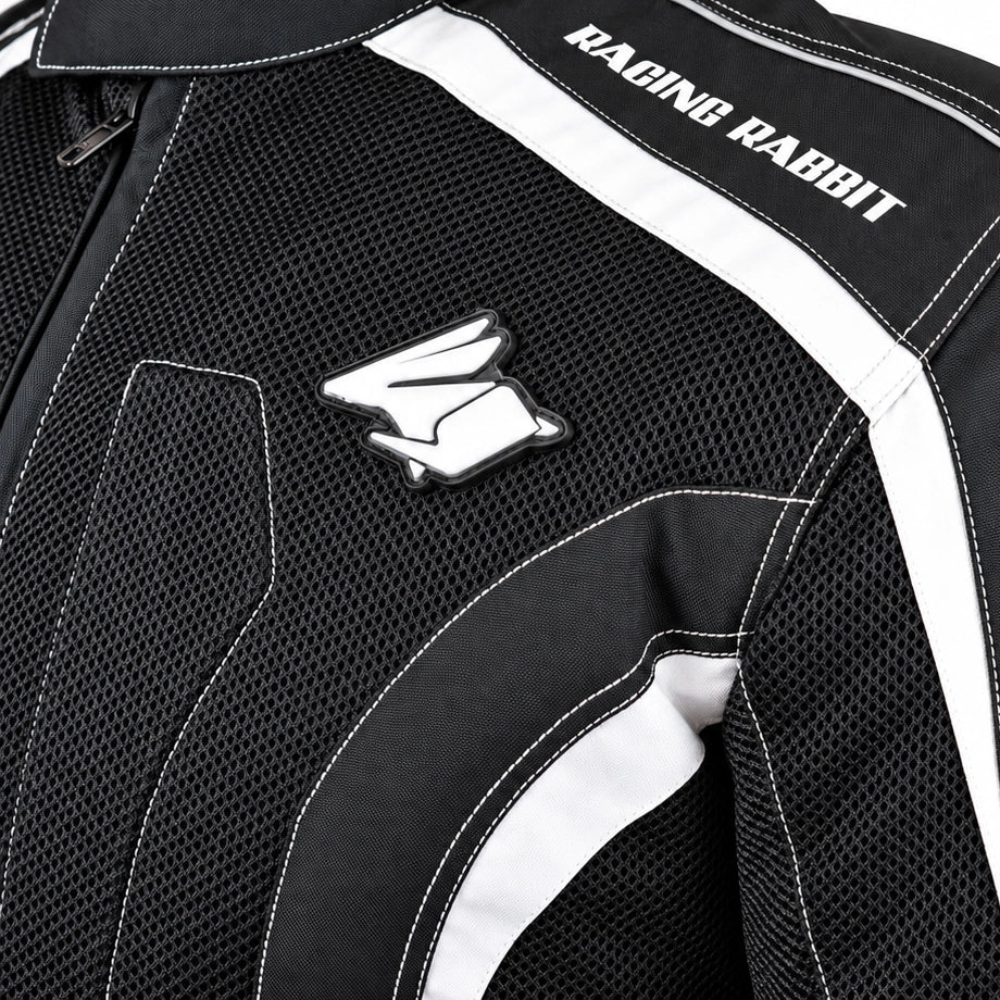 Jaqueta Motociclista Racing Rabbit BLACK WIND