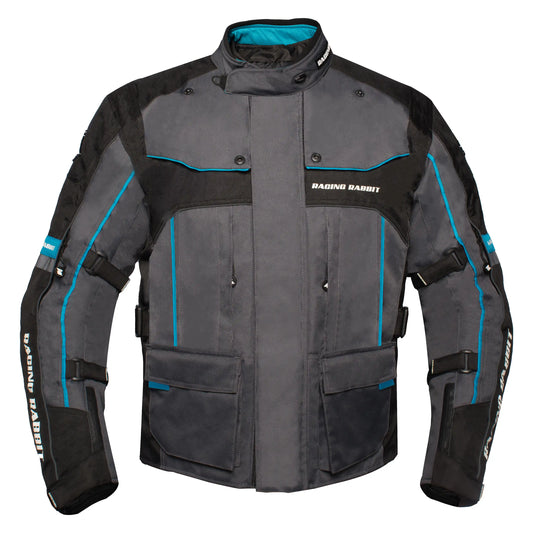 Jaqueta Racing Rabbit Dakar Plus parka Impermeável com 7 bolsos e jaqueta Bubble