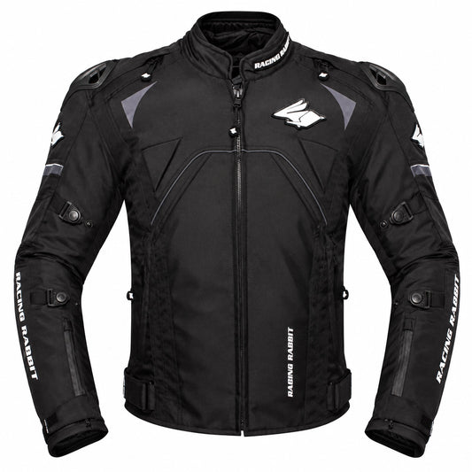 Jaqueta Motociclista Racing Rabbit HAWKER PRO PRETA