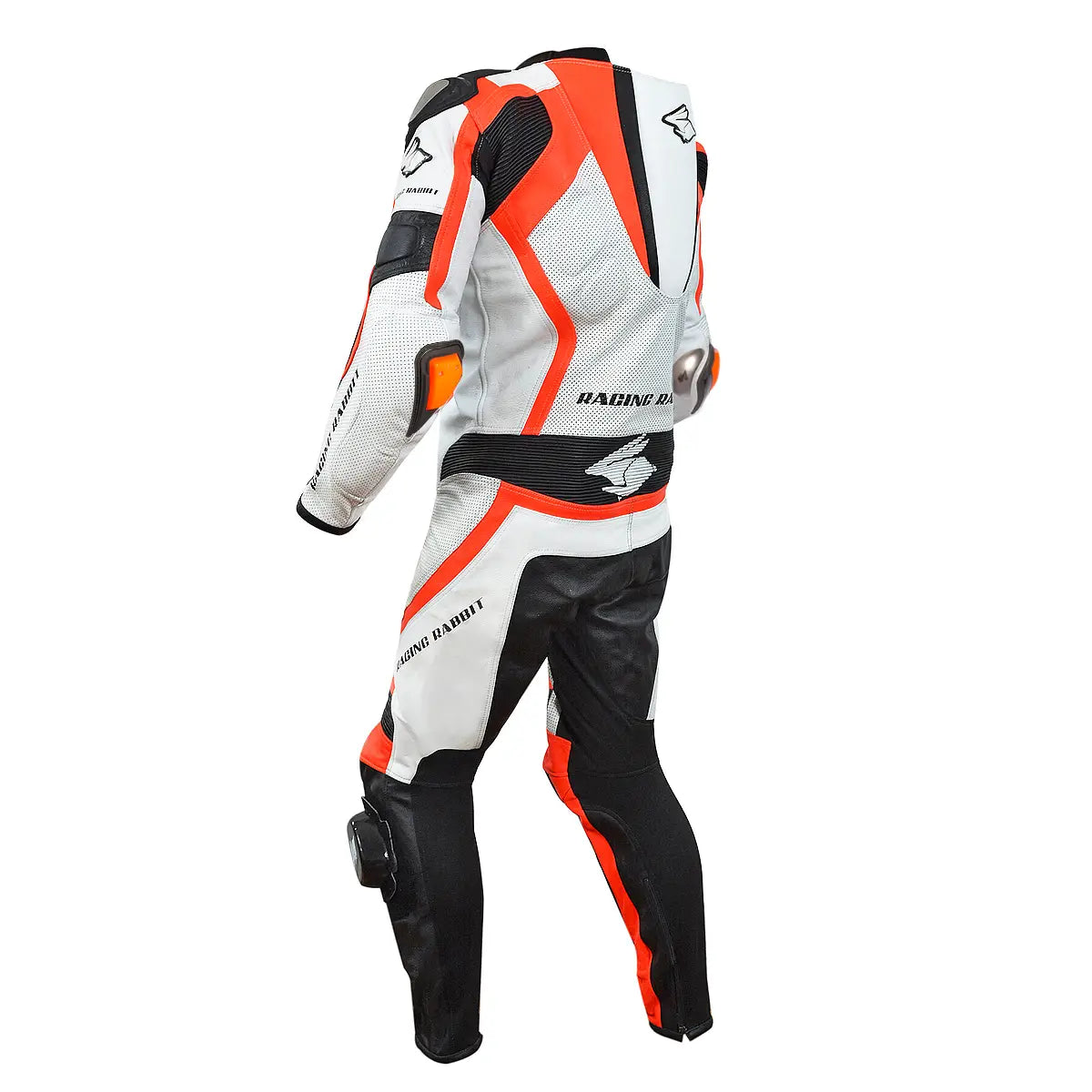 Macacão Energy de couro com sliders e proteções C.E.