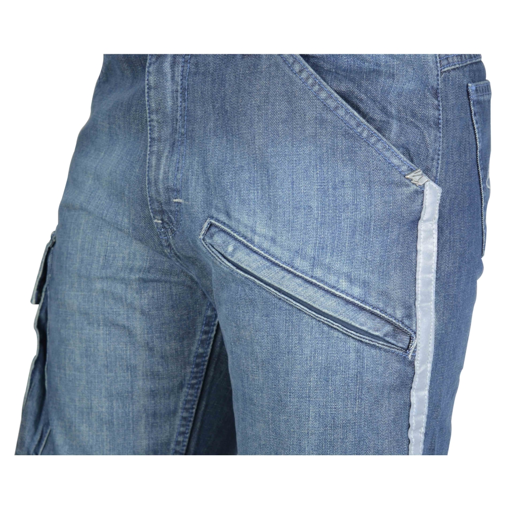 jaqueta jeans com proteção para motociclista