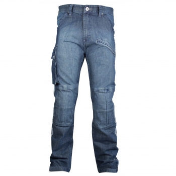Calça Jeans com Proteção Removível  SPEED ONE - Código CV-JNS-ONE-AZU
